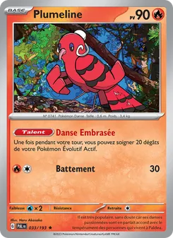 Carte Pokémon Plumeline 033