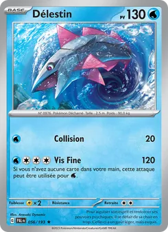 Carte Pokémon Délestin 056