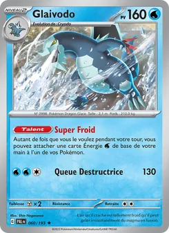 Carte Pokémon Glaivodo 060