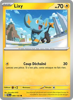 Carte Pokémon Lixy 069