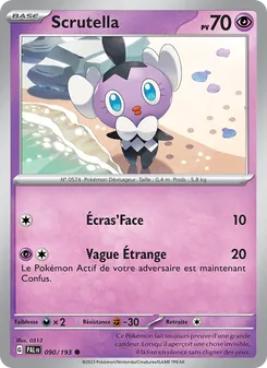 Carte Pokémon Scrutella 090