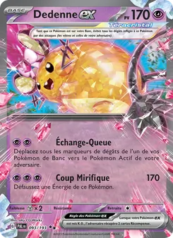 Carte Pokémon Dedenne-ex 093