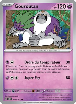 Carte Pokémon Gouroutan 094