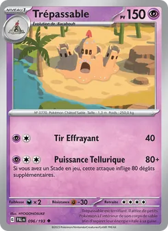 Carte Pokémon Trépassable 096