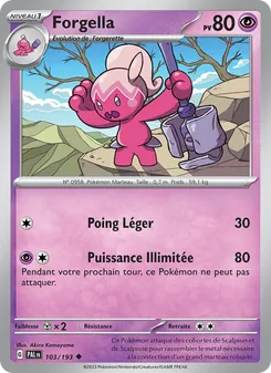 Carte Pokémon Forgella 103