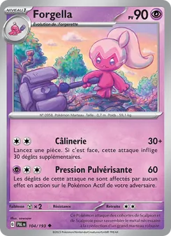 Carte Pokémon Forgella 104