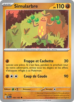 Carte Pokémon Simularbre 109
