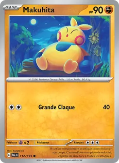 Carte Pokémon Makuhita 112