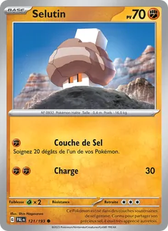 Carte Pokémon Selutin 121