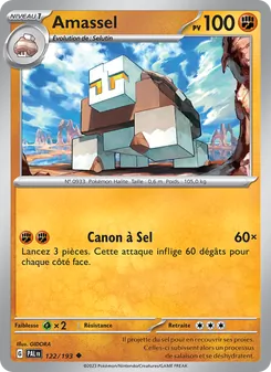 Carte Pokémon Amassel 122