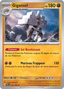 Carte Pokémon Gigansel 123