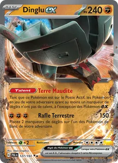 Carte Pokémon Dinglu-ex 127