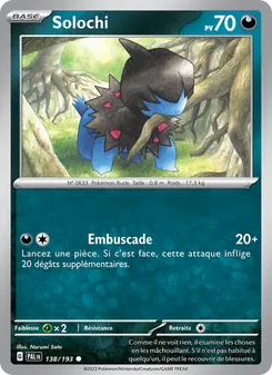 Carte Pokémon Solochi 138