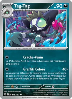 Carte Pokémon Tag-Tag 146