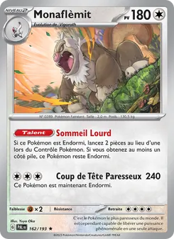 Carte Pokémon Monaflèmit 162