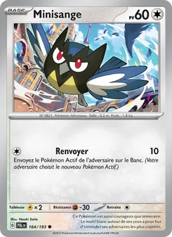 Carte Pokémon Minisange 164
