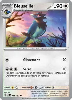 Carte Pokémon Bleuseille 165