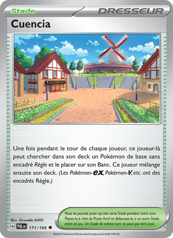Carte Pokémon Cuencia 171/193 de l'extension Évolutions à Paldea