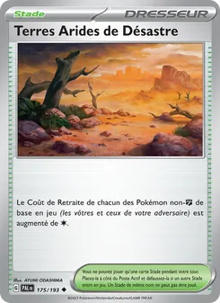 Carte Pokémon Terres Arides de Désastre 175