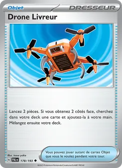 Carte Pokémon Drone Livreur 178
