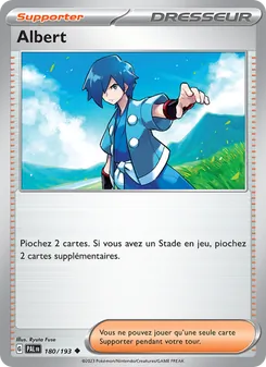 Carte Pokémon Albert 180