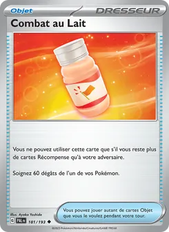Carte Pokémon Combat au Lait 181
