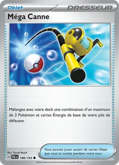 Carte Pokémon Méga Canne 188