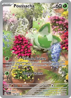 Carte Pokémon Poussacha 196