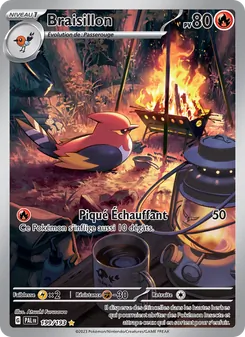 Carte Pokémon Braisillon 199