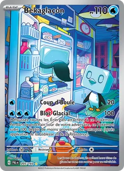 Carte Pokémon Bekaglaçon 205