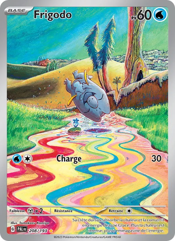 Carte Pokémon Frigodo 208/193 de l'extension Évolutions à Paldea