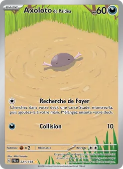 Carte Pokémon Axoloto de Paldea 221