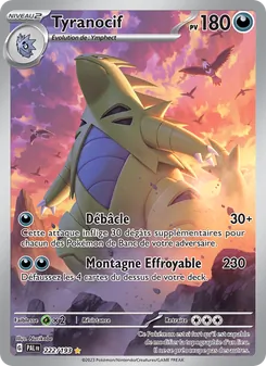 Carte Pokémon Tyranocif 222