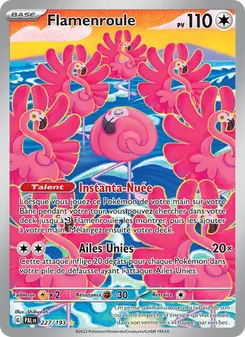 Carte Pokémon Flamenroule 227