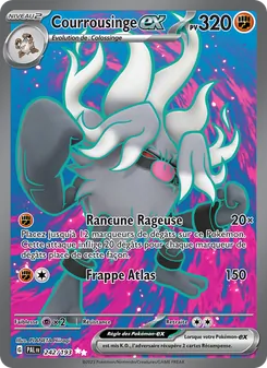 Carte Pokémon Courrousinge-ex 242 — Évolutions à Paldea