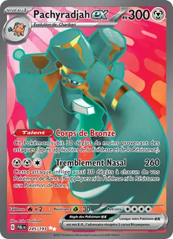 Carte Pokémon Pachyradjah-ex 245