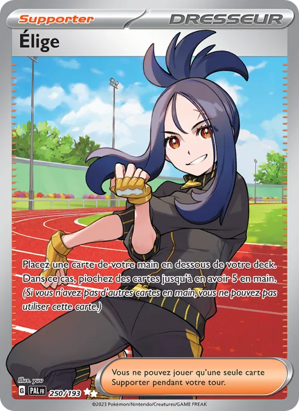 Carte Pokémon Élige 250/193 de l'extension Évolutions à Paldea