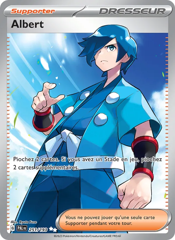 Carte Pokémon Albert 251/193 de l'extension Évolutions à Paldea