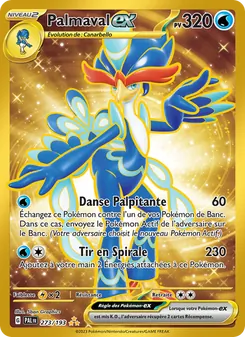 Carte Pokémon Palmaval-ex 273