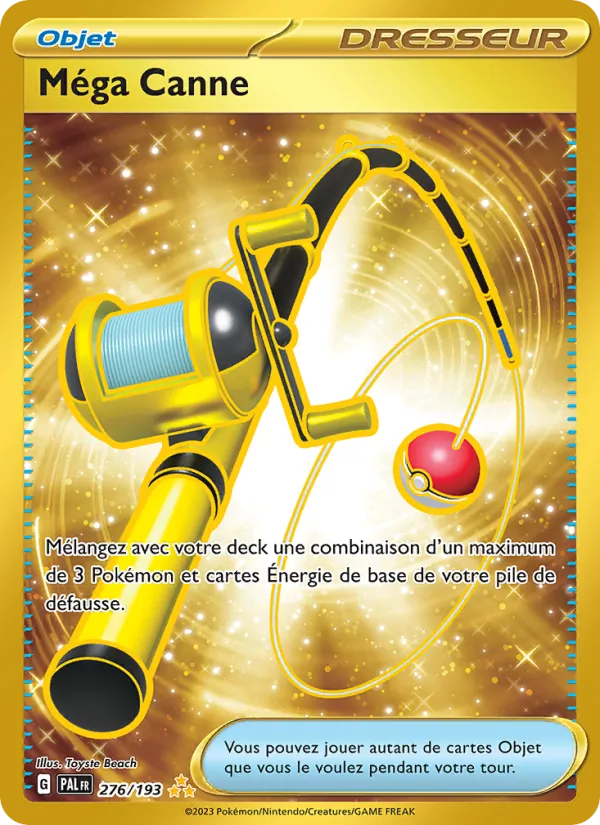 Carte Pokémon Méga Canne 276/193 de l'extension Évolutions à Paldea