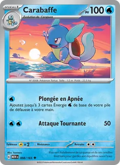 Carte Pokémon Carabaffe 008