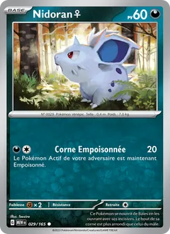 Carte Pokémon Nidoran♀ 029