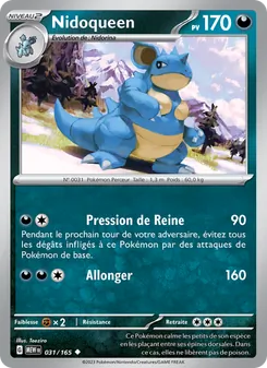 Carte Pokémon Nidoqueen 031