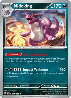 Carte Pokémon Nidoking 034