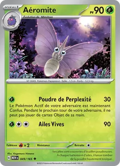 Carte Pokémon Aéromite 049