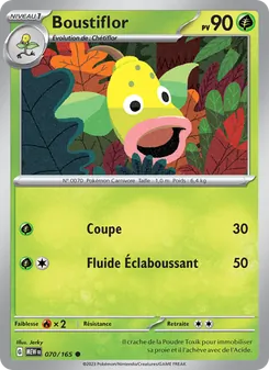 Carte Pokémon Boustiflor 070