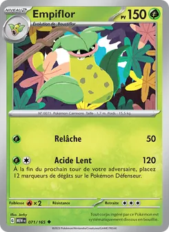 Carte Pokémon Empiflor 071