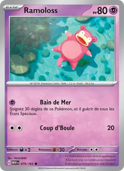 Carte Pokémon Ramoloss 079