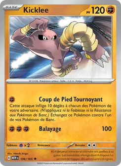Carte Pokémon Kicklee 106
