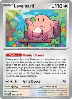 Carte Pokémon Leveinard 113